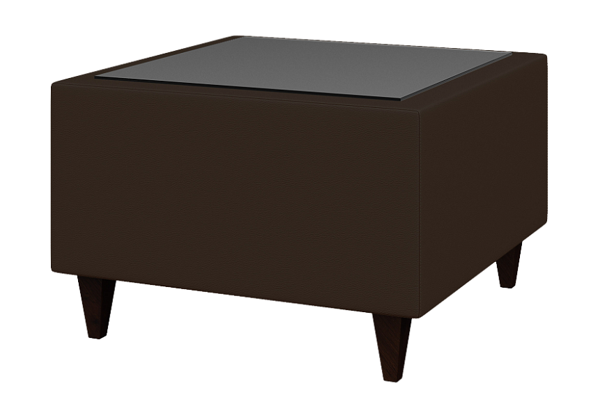 фото Столик угловой со стеклом Космо KosT-2