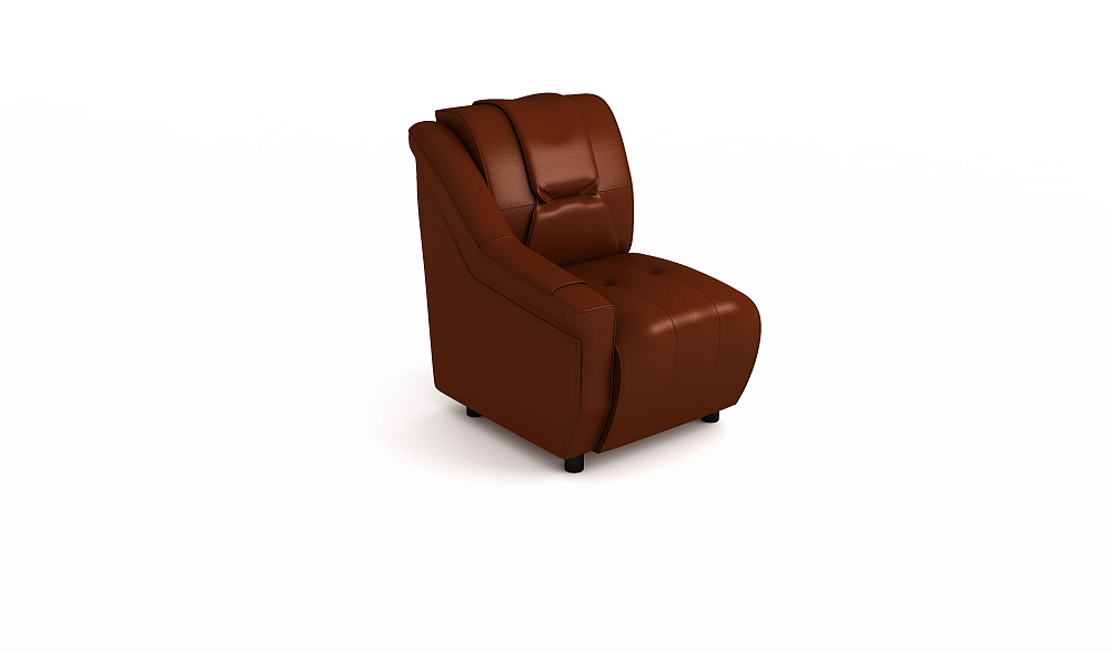 картинка Модуль 1-но местный с левым подлокотником Альфа 1Лев