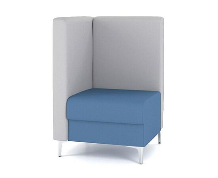 Модуль угловой одноместный M6-1D2L (1D2R) Soft room toForm 670*700*h1010
