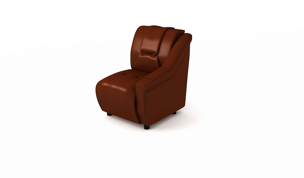 картинка Модуль 1-но местный с правым подлокотником Альфа 1Пр