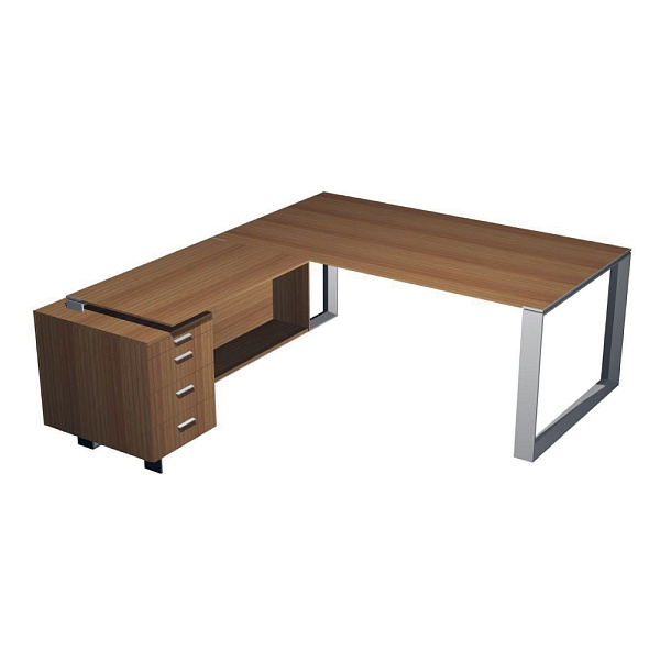 картинка Стол руководителя с приставкой левой X7 X7C22