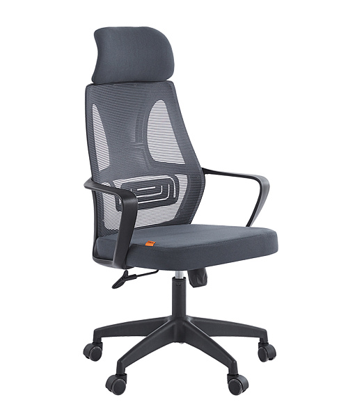 Кресло для руководителя Chairman CH636 черный пластик