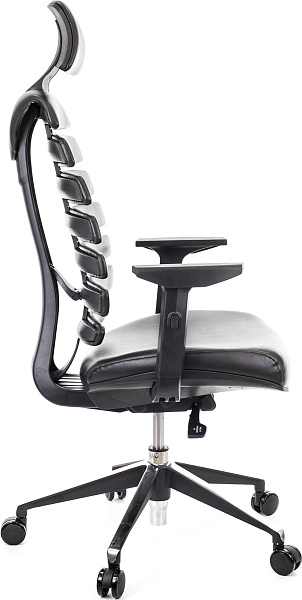фото Кресло Everprof Ergo Black Экокожа Черный