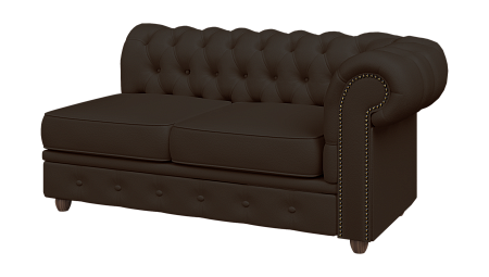 Секция 2-местная раскладная с левым подлокотником Честер Люкс ChL2L-r