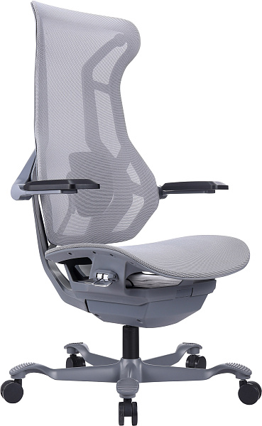 фото Эргономичное кресло Everprof Atom Grey Сетка