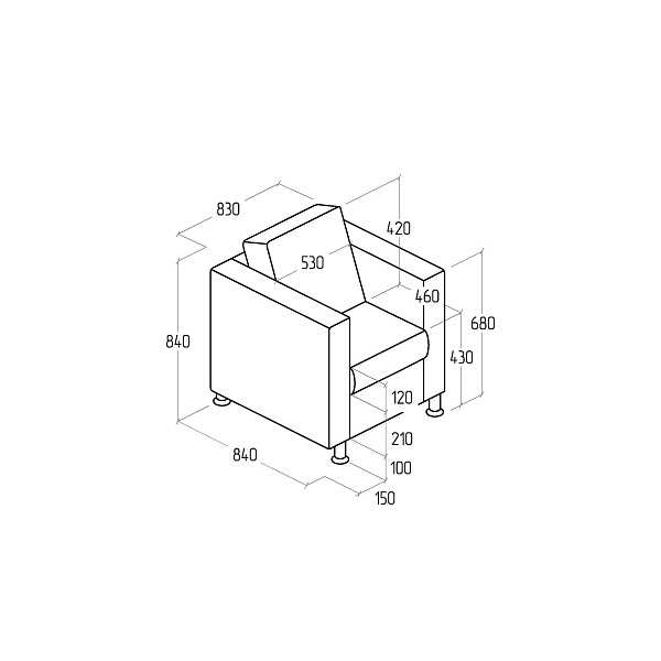 картинка Кресло Everprof Felix EV-FL.01