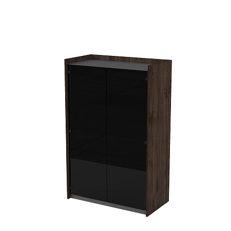 Шкаф средний со стеклом Магнетик (MAGNETIC) 15ШДС.149 (900*460*1400)