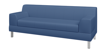 Офисный диван 3-х местный Флагман FL3-2