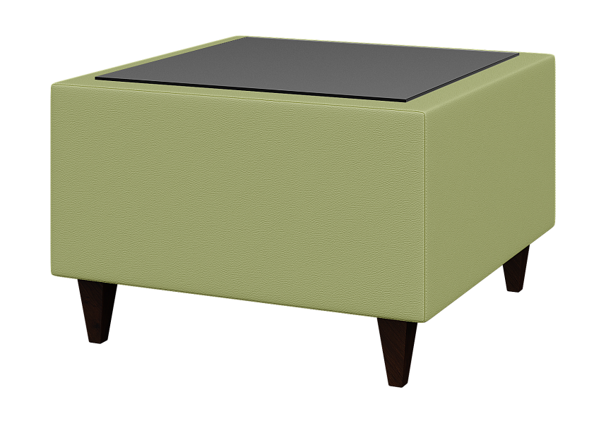 фото Столик угловой со стеклом Космо KosT-2