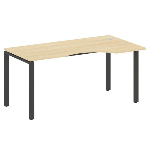 Стол криволинейный правый 160х90 см Метал Систем (METAL SYSTEM) БП.СА-1 Пр