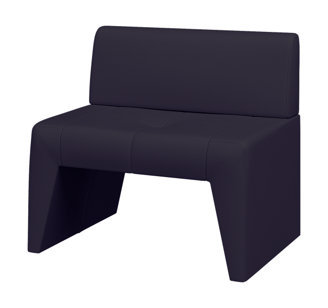 картинка Офисный диван малый Кит Kiт1 (Искусственная кожа)