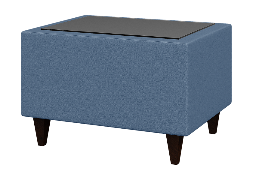 фото Столик угловой со стеклом Космо KosT-2