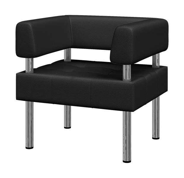 картинка Офисный диван одноместный Бизнес Bu1-2