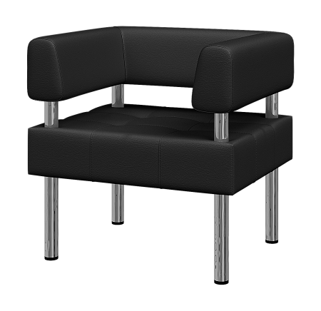 Офисный диван одноместный Бизнес Bu1-2