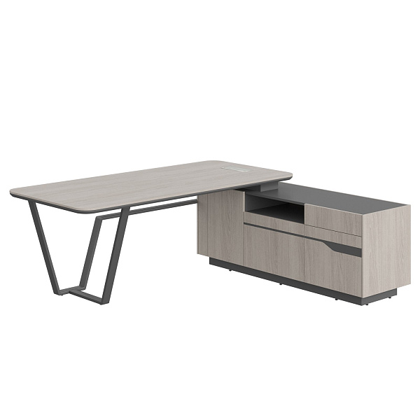 Стол руководителя ЛАЙН (LINE) СФ-571201.1 2225х1800х762