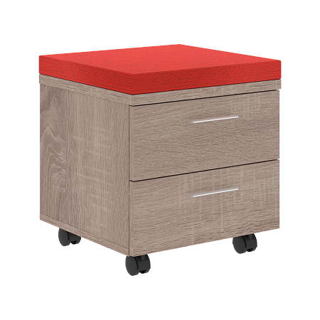 Тумба мобильная с подушкой XTEN XMC-2D