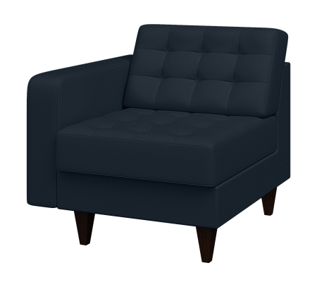 Секция 1-местная с правым подлокотником Космо Kos1R