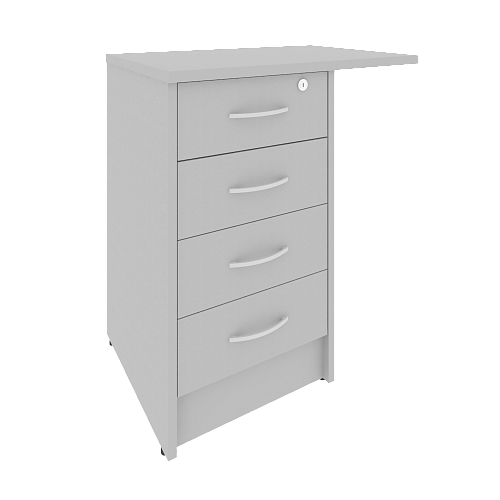 Тумба приставная универсальная Slim System А.ТП-4.3F-S