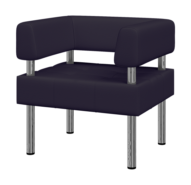 картинка Офисный диван одноместный Бизнес Bu1-2