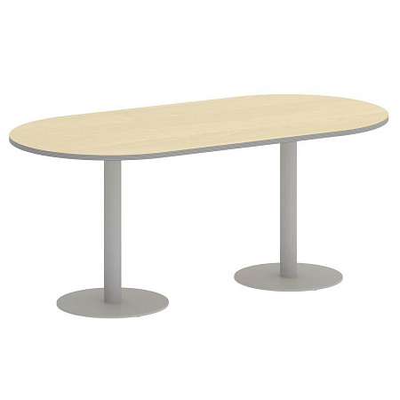 Стол для переговоров овальный Riva А.СПРГ-3 1800*900*750