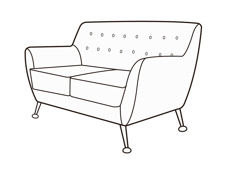 картинка Диван 2-х местный Троя Д2