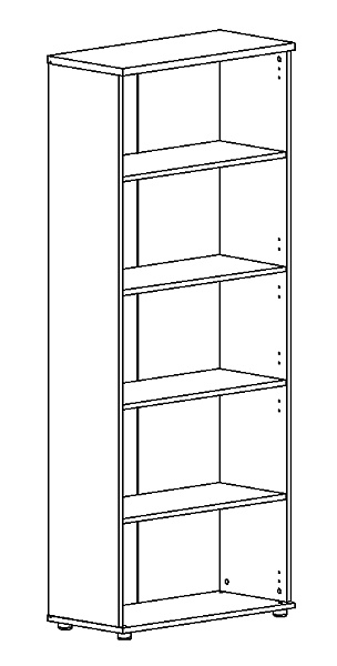картинка Стеллаж высокий Albero А4 375