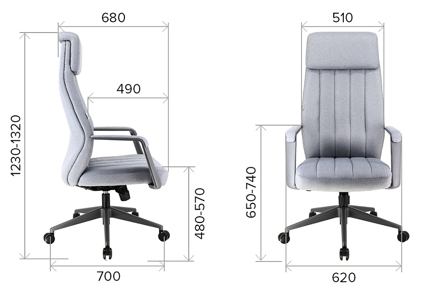 фото Премиум кресло Everprof Shanghai Ткань