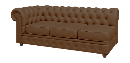 Секция 3-местная раскладная с правым подлокотником Честер Люкс ChL3R-r