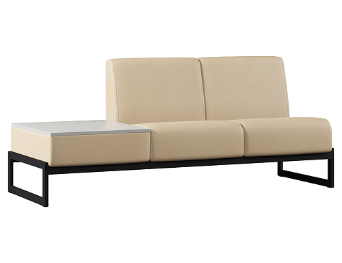 Диван Everprof Solo двухместный со столиком справа EV-SL-02.ST(R)