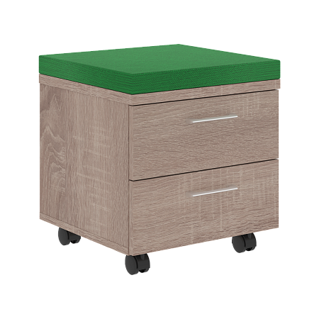 Тумба мобильная с подушкой XTEN XMC-2D