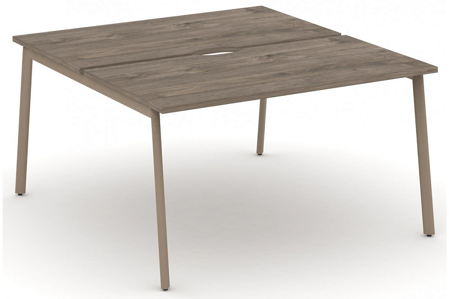 Рабочая станция на 2 места 138x150 см Estetica ES.D.RS-2.3-VP