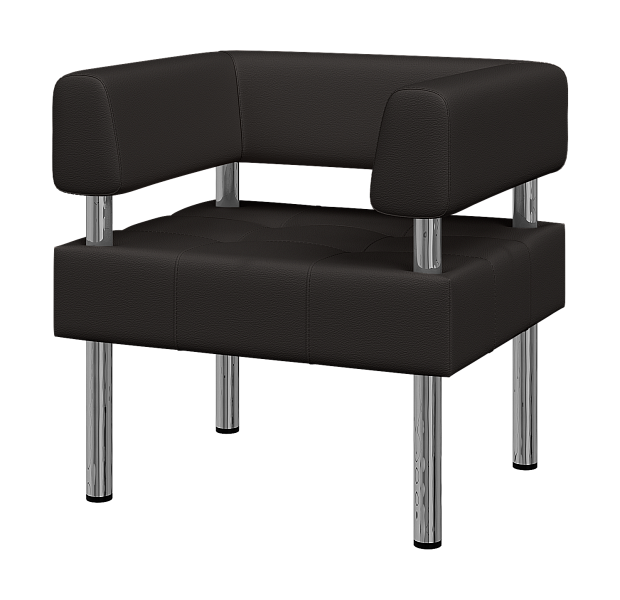 картинка Офисный диван одноместный Бизнес Bu1-2