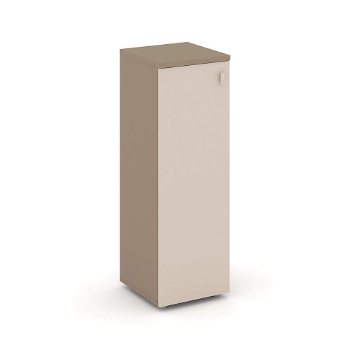 Шкаф средний узкий левый (1 средний фасад ЛДСП) Estetica ES.SU-2.3(L)