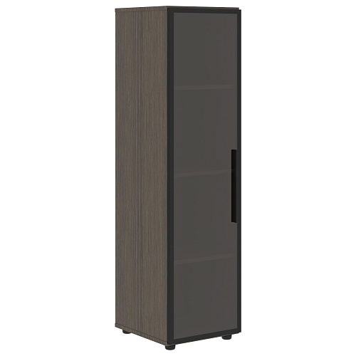 Шкаф колонка со стеклянной дверью ВЕЛИОН (VELION) VMCS 40.2(L) 400х430х1517