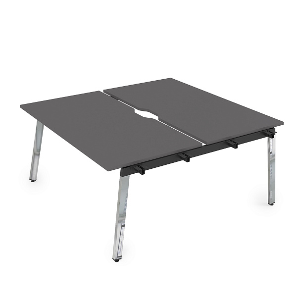 картинка Стол системы Бенч, сдвоенный, на 2 рабочих места - начальный ARREDO 10БДНВ.285