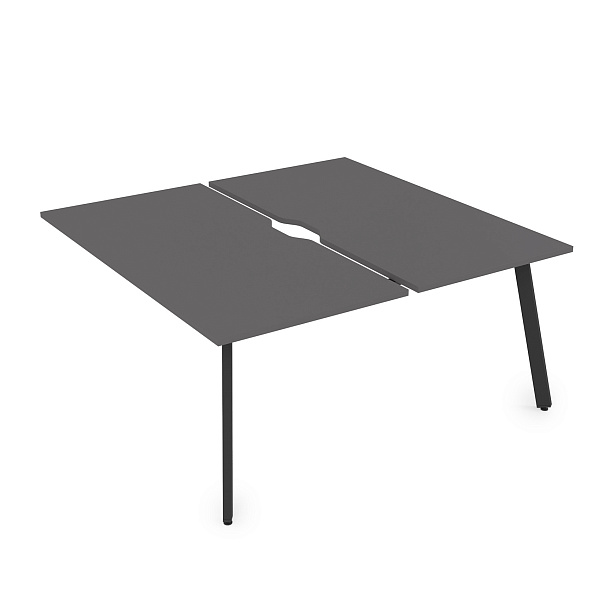 картинка Стол системы Бенч, сдвоенный, на 2 рабочих места - конечный ARREDO 10БДКВ.285