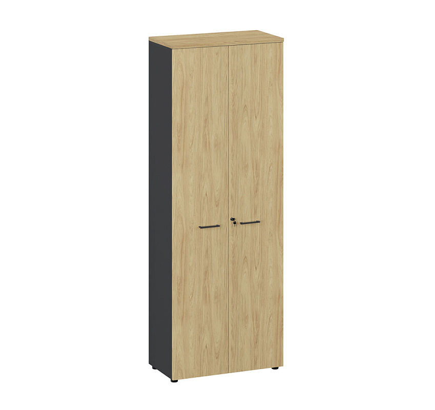 картинка Шкаф-гардероб высокий,чер FLEX FLEX 221 wardrobe black