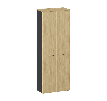 Шкаф-гардероб высокий,чер FLEX FLEX 221 wardrobe black