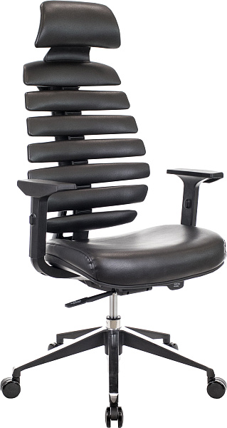 фото Кресло Everprof Ergo Black Экокожа Черный