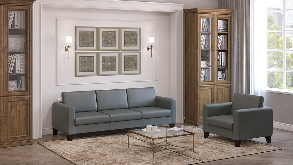 картинка Офисный диван БЕРГЕН Евроформа