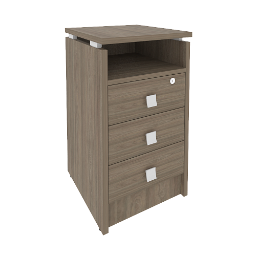 Тумба приставная 3 ящика по глубине 45 см Стайл (STYLE) Л.ТП-4