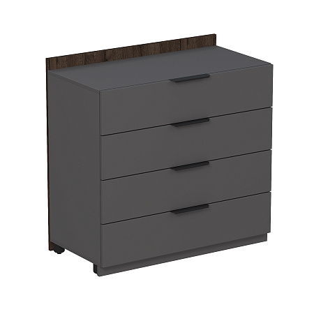 Модуль тумбы с ящиком (метаб), СРЕДНИЙ Магнетик (MAGNETIC) 15ТЯ-С.809 (868*460*860)