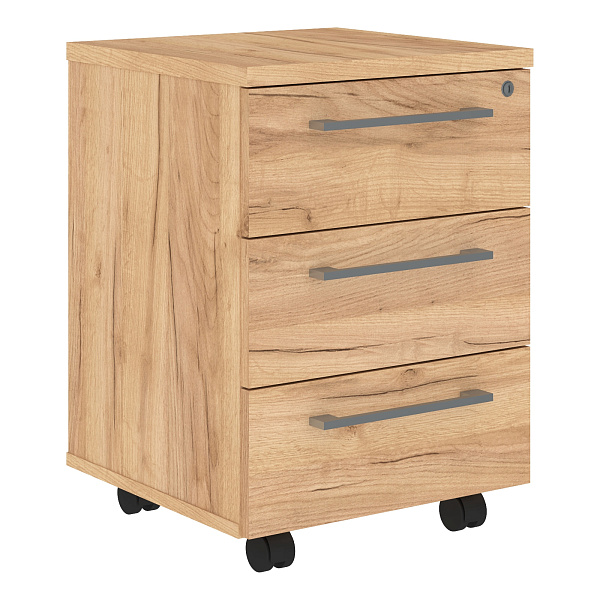 картинка Тумба подкатная 3 ящика АЛЬТО (Alto) AMC-3D.А