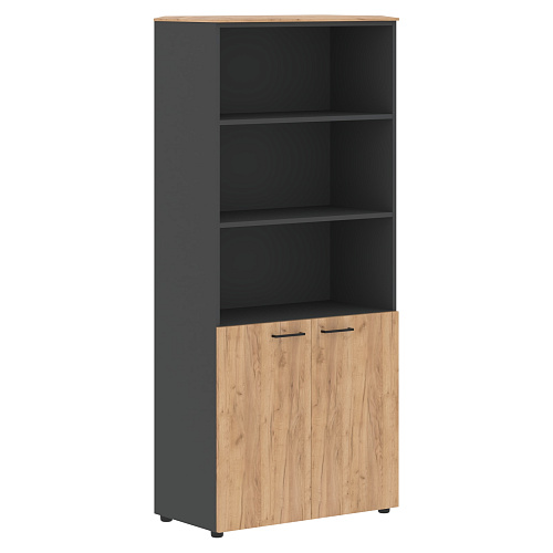 Шкаф с 1 комплектом глухих малых дверей и топом ДЖЕЙ (JAY) JHC 85.5 856х452х1949