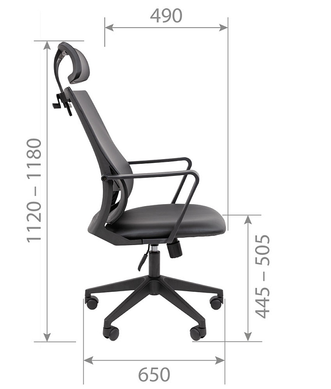 картинка Офисное кресло CHAIRMAN 545 ЭКО