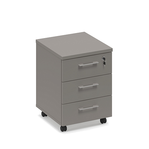 Тумба выкатная 3-ящичная с замком (топ ДСП) Time МР 204 МП/ВЛ