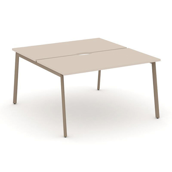 Рабочая станция на 2 места 138x150 см Эстетика (ESTETICA) ES.D.RS-2.3-VP