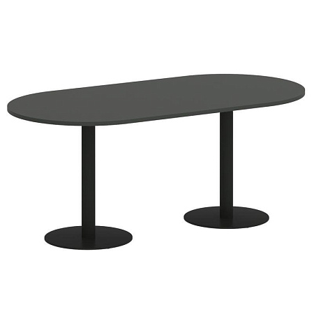 Стол для переговоров овальный Riva А.СПРГ-3 1800*900*750
