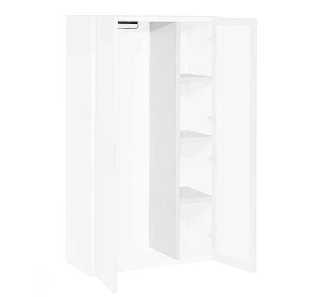 картинка Комплект полок GALA LIBSH/980 WHITE GLASS