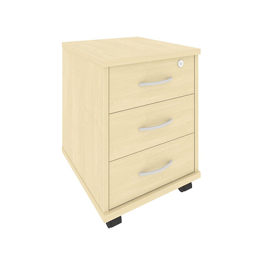 Тумба подкатная 3 ящика Slim System А.ТМ-3F